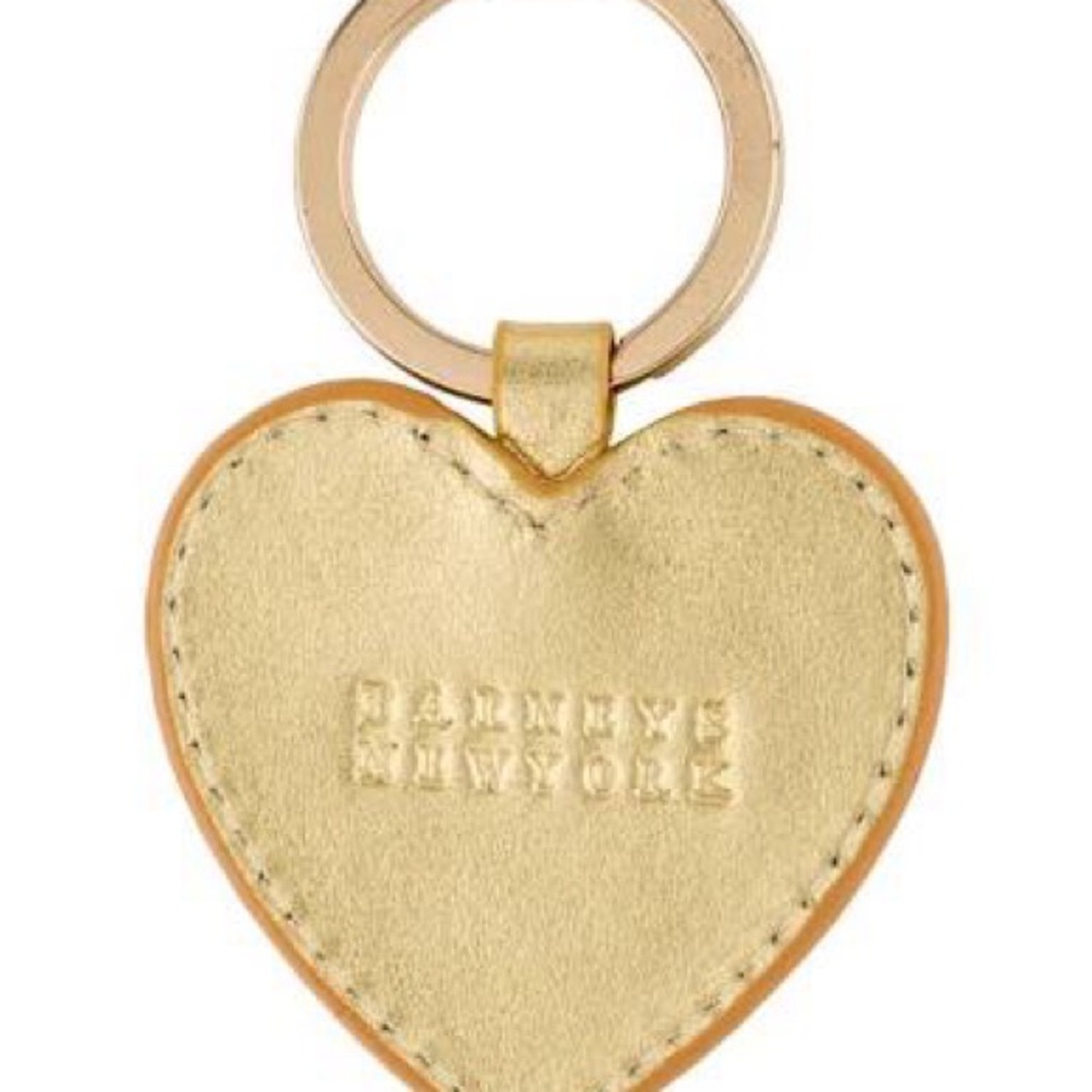 Barneys New York Gold-Tone Heart Key Holder